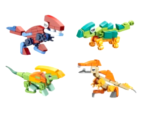 BLOCOS MONTAR DINO 
